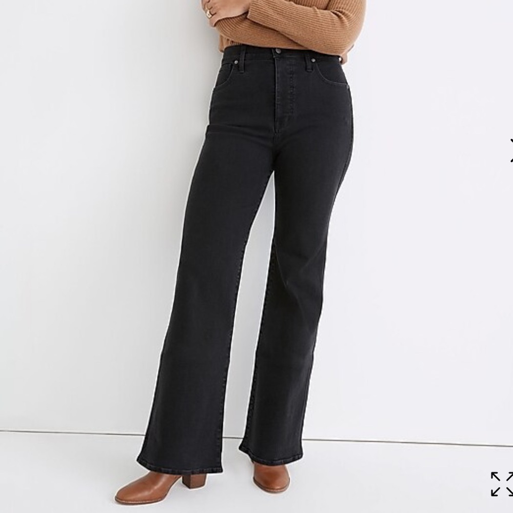 Madewell 11" High-Rise Flare Jeans